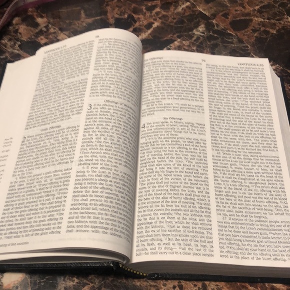 bible Office Holy Bible Nrsv New Revised Standard Version Zondervan 989 Black Soft Cover